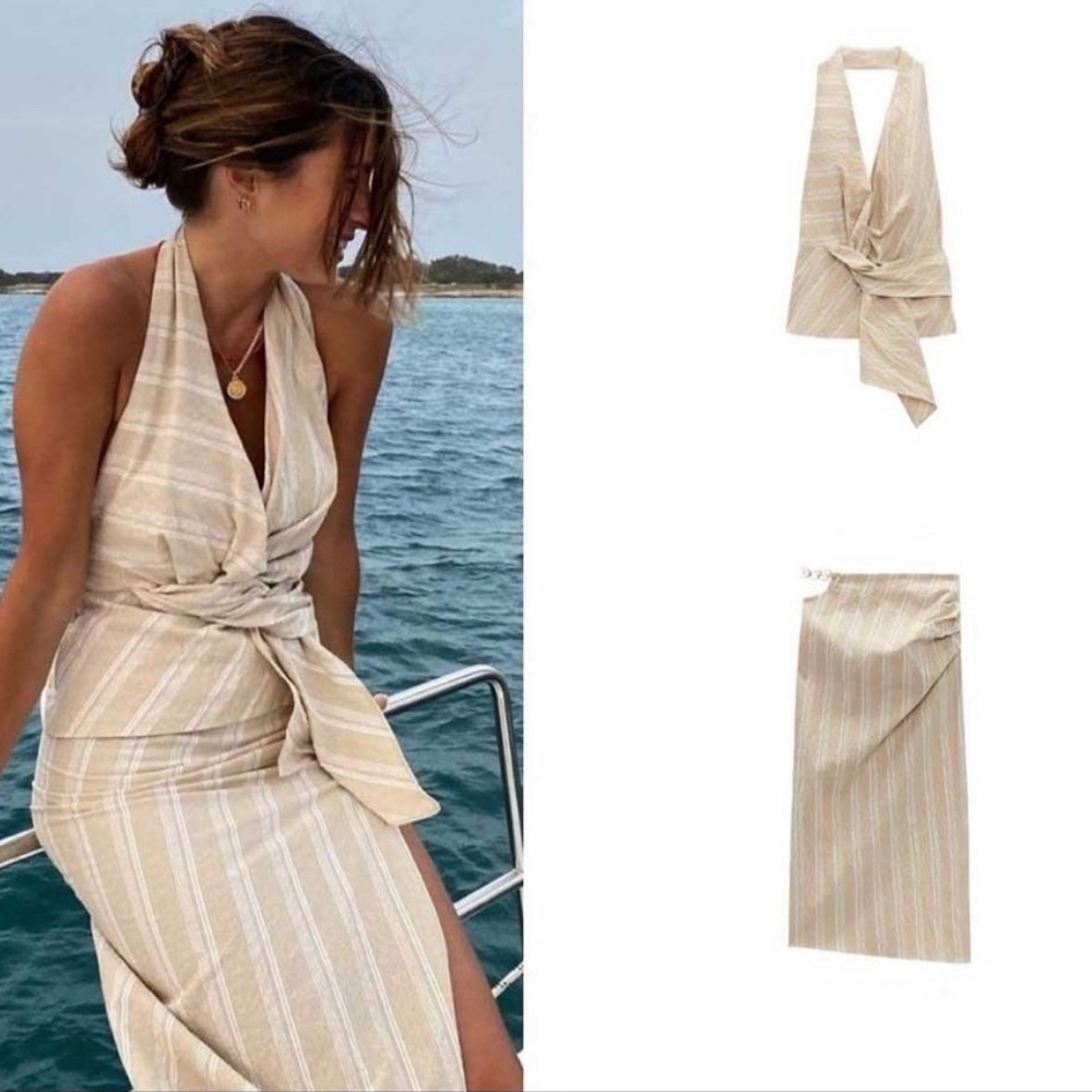 ZARA STRIPED SET - Picture 7 of 10
